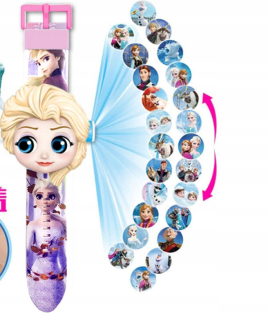 Elsa Frozen - Pozemok Ice Frozen Elsa Watch - Elsa projektor