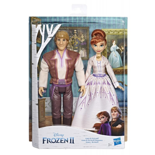 Elsa Frozen - Ľadová krajina mrazená bábika Anna a Kristoff 2-Pak