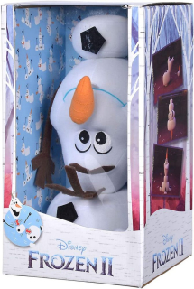 Elsa Frozen - Pozemok ľadu mrazené skladacie OLAF CUDLY 30 cm