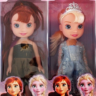 Elsa Frozen - Pozemok ľadu mrazené, sada Elsa a Anny Sing