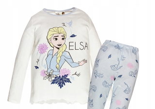 Elsa Frozen - Land of Ice Pasjams Girls Cotton EKO ELSA 128