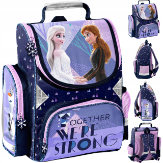 Aktovka školská taška - Land of Ice School Schoolbag pre dievča
