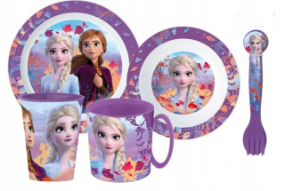 Elsa Frozen - Pozemok ľadovej sady misky