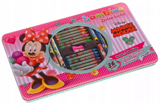 Minnie Mouse - Bambino ceruzky 36 kusov Minnie myš v kovu
