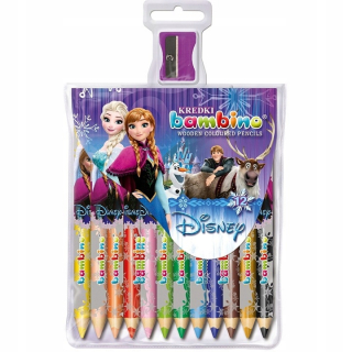 Elsa Frozen - Ceruzky Bambino Pozemok z ľadu 12 kusov + ceruzka