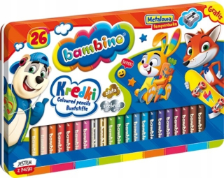 Ceruzka ceruzky ceruzky ceruzky Bambino v kovových hodinkách
