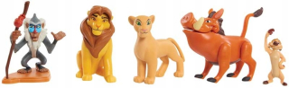 Leví kráľ - King Lion Set 5 Figúrky Čísla Leví kráľ