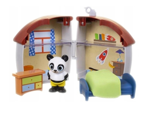 BING A PRIATELIA - Bing Bunny Panddo posteľ s figurínom