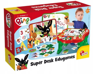 BING A PRIATELIA - Bing Bing Desk Preschooler Tabuľka Vzdelávacie