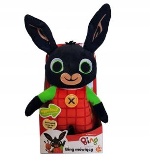 BING A PRIATELIA - Rabbit Bing Interactive Mascot hovorí 30 cm