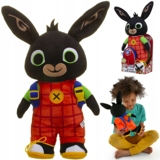 BING A PRIATELIA - Rabbit Bing Veda Obliekanie Plush Mascot 25cm