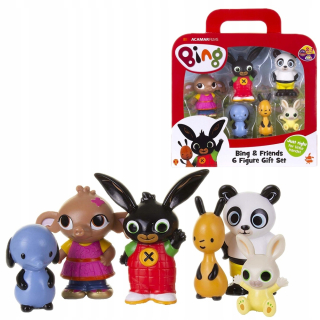 BING A PRIATELIA - RABBIT BING SET Obrázok FLOP SULA PANDO pole