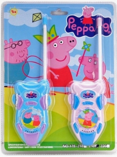 Pepa Pig - Shortwalkwalk Walkie Talkie vlajky Toki Pepe Peppe