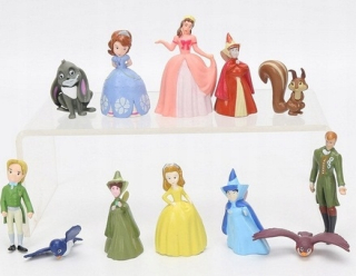 Princezna sofia - Princezná Zosia Figurines 12ks