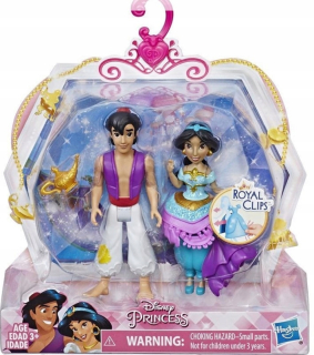 Princezná Disney Jasmine pár alladyn