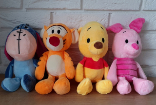 Medvedík Pú - Winnie Piglet Tiger Cuddly Plush30cm