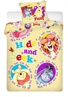 Medvedík Pú - WINNIE POOH PAGLETOVÉHO POTREBY 140X200 bavlna