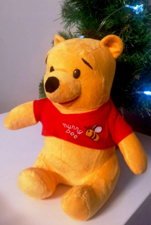 Medvedík Pú - Winnie POOH priatelia maskot plyš 30 cm