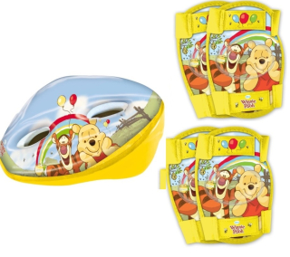Medvedík Pú - WIRNIE THE POHODOVÉHO KIT HELMET 4 BIKE Chrániče