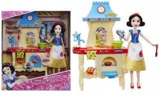TRANSFORMERS - Śnieżka Kuchyňa a bábika Snow White - Hasbro