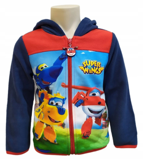 SUPER WINGS - Bunda Fleece Mikina Super Wings R98 3 roky