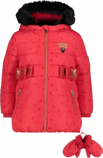 Minnie Mouse - Minnie Mouse Bunda + George 3-4L Kurierske rukavice