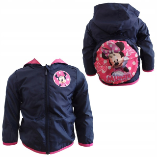 Minnie Mouse - Rain Jacket Windbreaker Mouse Minnie 6y