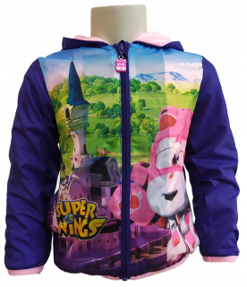 SUPER WINGS - Rain Bunda Windbreaker Super Wings R116