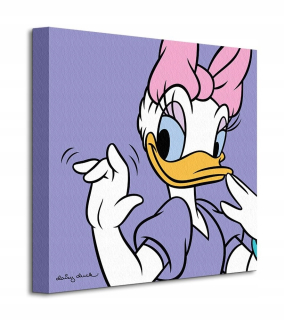 Káčer Donald - Daisy Disney Duck Obrázok na Canvas 40x40 cm