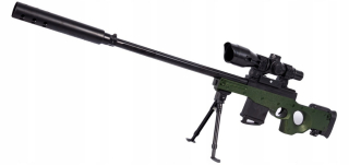 Detská puška - Puškový ostreľovač sniperka gélové guľky gél gél