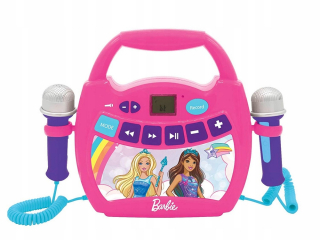 Barbie -  Karaoke Barbie 2x mikrofón Bluetooth Recording