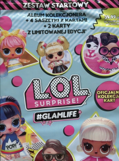 Bábiky LOL - L.O.L KARTY. Prekvapenie GLAMLIFE MEGA START KIT