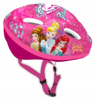 Cyklistická prilba princezná princezná disney na bicykli