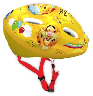 Medvedík Pú - Cyklistická prilba pre bicykel Roll Winnie The Pooh Disney