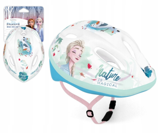 Elsa Frozen - Cyklistická prilba pre deti mrazené II Pozemok ľadu