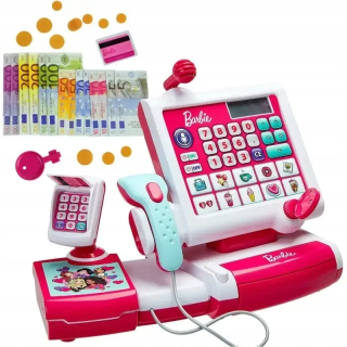 Barbie - Klein Shop Pokladňa s Barbie Scan