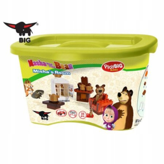 Máša a medveď - Klock Simba a Masha a medveď Misha Room