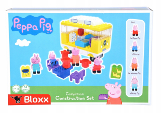 Pepa Pig - Big PEPPA čerpadlo Kamper + 4 Obrázky 54 ELEM
