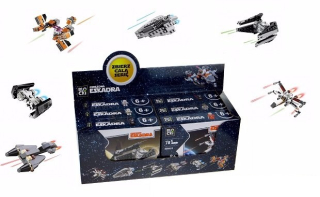 STAR WARS - Stavebné bloky Escdra 6x Micro Hunters Star Wars