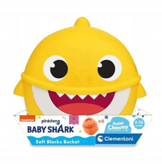 Tkaniny Clemmy Bucket Baby Shark 17427 Clementoni