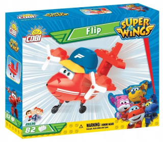Flip Super Wings - figúrkové lietadlo