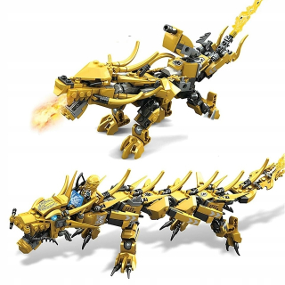 Elsa Frozen - Klocki Golden Dragon Ninja kompatibilný s L 369EL.