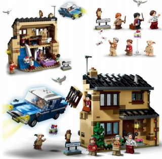 HARRY POTTER - Tehly Harry Potter Privat Drive 4 75968 Ako svieti