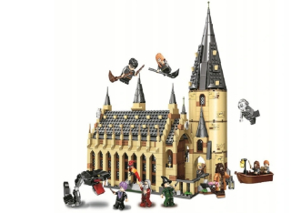 Veľký set Harry Potter Hogwarts Hall of Bricks až 983 kusov