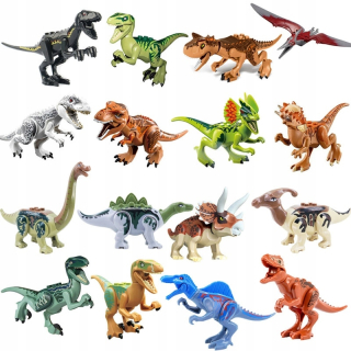 Jurský svet - Jurassic Svetové podložky 16 dinosaurov pre základňu