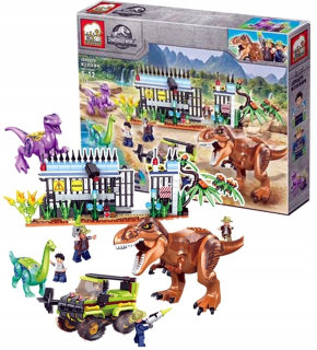 Jurský svet - JURASSIC WORLD BOX TYRANSAUR 28CM T-REX