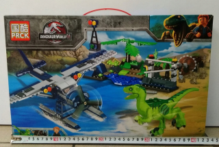 Jurský svet - Jurassic World Dinosaur Blocks Kit Airplane Dizy