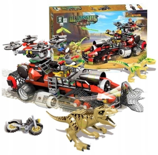 Jurský svet - Jurský svet Jurassic Blocks 682EL