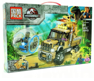 Jurský svet - Jurassic World Blocks Jursic Raptor Truck