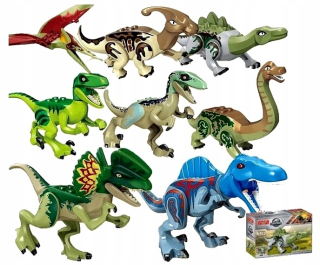 Jurský svet - Jurasský svet spinosaurus dinosaury x 8 z pl
